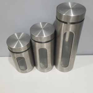 3 Piece Kitchen Canister Set